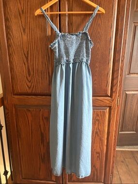 Isabel Maternity by Ingrid & Isabel Light Blue Maxi Dress